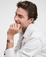 Daniel Wellington Men's Analog Rose Gold-Tone Stainless Steel Watch, 32mm