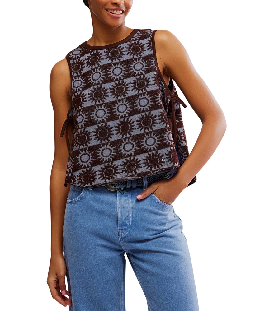 Free People Women's Towel Cotton Terry Sleeveless Top