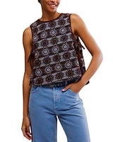 Free People Women's Towel Cotton Terry Sleeveless Top