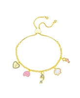 Disney Crystal and Mother of Pearl Little Mermaid Bolo Bracelet