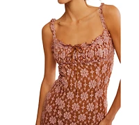 Free People Women's Lucinda Lace Sleeveless Midi Dress