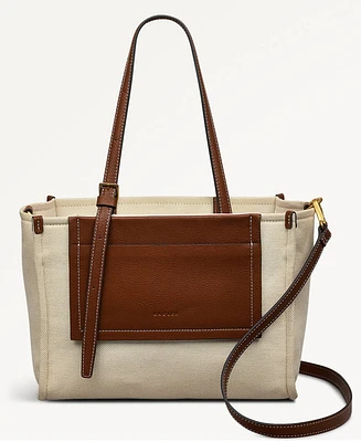 Radley London The Burlington Canvas Medium Zip Top Grab Bag