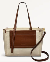 Radley London The Burlington Canvas Medium Zip Top Grab Bag