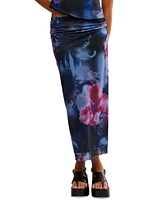 Free People Women's Sunset Mesh Maxi Skirt