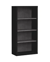 Wood Bookshelf – Classic 5-Tier Bookcase for Living Room or Home Office