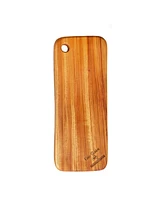Natural Rounded Rectangle Narrow Anti-Bacterial Cutting Board