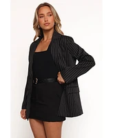 Petal and Pup Women's Livia Striped Blazer