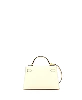 Pre-Owned Hermes Kelly 20 Handbag Light Epsom with Gold Hardware