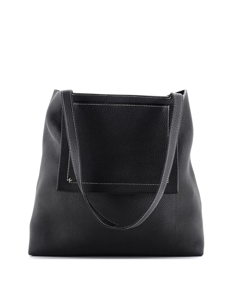 Pre-Owned Hermes 46 Cabasellier Tote Clemence