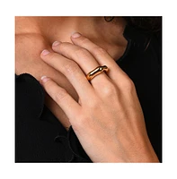 Sohi Women's Swirl Band Ring