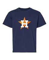 Soft As A Grape Big Boys and Girls 2-Pack Navy/Gray Houston Astros T-Shirt Set