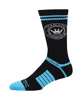 Strideline Men's Charlotte Fc Premium 3-Pack Knit Crew Socks Set