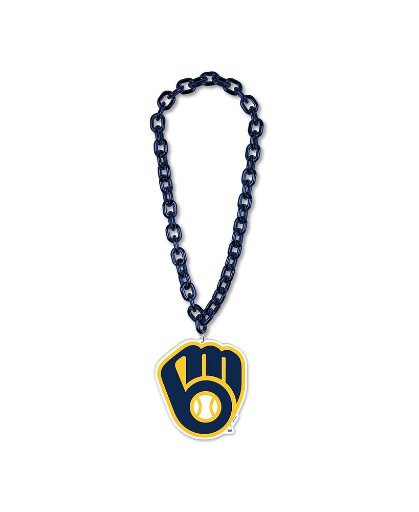 Wincraft Milwaukee Brewers Big Chain Logo Necklace