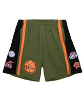 Mitchell & Ness Men's Green Philadelphia 76ers 1996-97 Hardwood Classics Flight Swingman Shorts