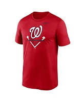 Nike Men's Washington Nationals Icon Legend Performance T-Shirt