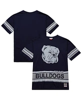 Mitchell & Ness Men's Navy Yale Bulldogs Fashion Oversized T-Shirt