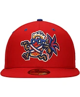 New Era Men's Red Lehigh Valley Mamajuana Copa de la Diversion 59FIFTY Fitted Hat