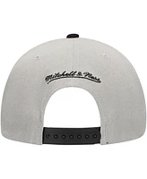 Mitchell & Ness Men's Gray San Francisco Giants Knock Out Panel Snapback Hat
