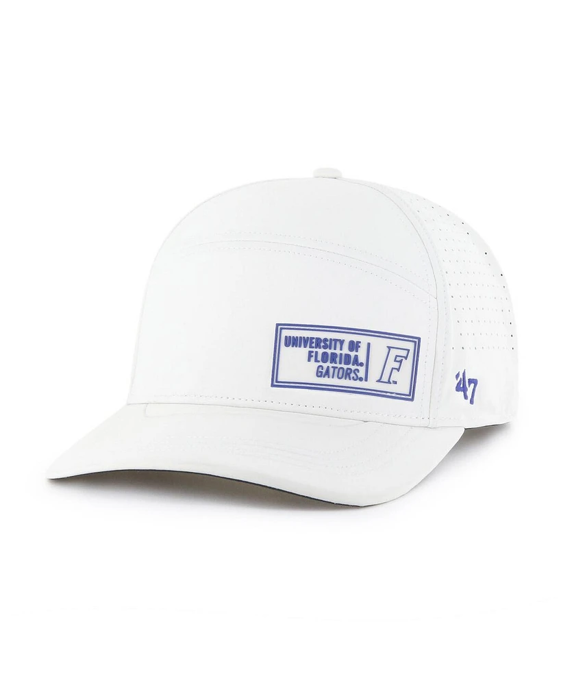 '47 Brand Men's White Florida Gators Cypher Midfield Adjustable Hat