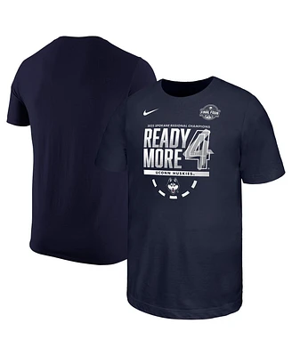 Nike Big Boys and Girls Navy UConn Huskies 2025 Ncaa Women's Basketball Tournament March Madness Final Four Locker Room T-Shirt