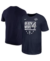 Nike Big Boys and Girls Navy UConn Huskies 2025 Ncaa Women's Basketball Tournament March Madness Final Four Locker Room T-Shirt