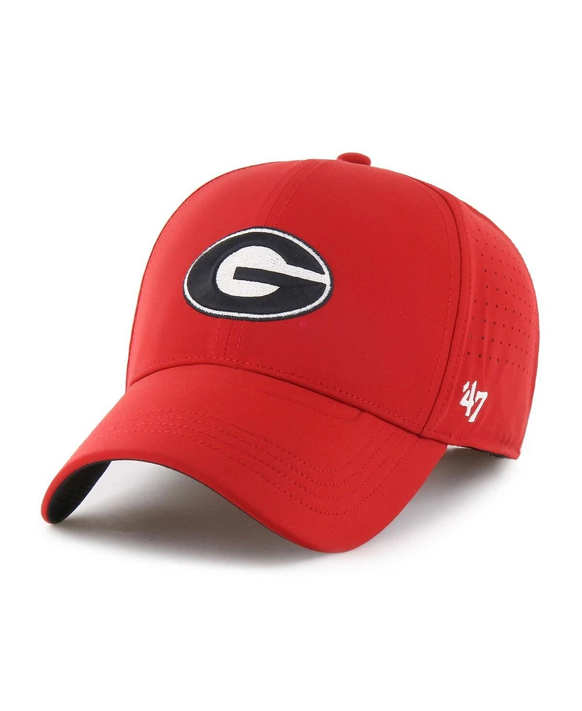 '47 Brand Men's Red Georgia Bulldogs Forward Vent Mvp Adjustable Hat