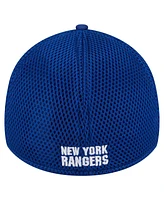 New Era Men's Blue York Rangers Active Subtle Camo 39THIRTY Flex Hat