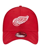 New Era Men's Red Detroit Wings Active Subtle Camo 39THIRTY Flex Hat