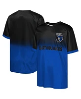 Outerstuff Big Boys and Girls Black San Jose Earthquakes Stalwart Defender T-Shirt