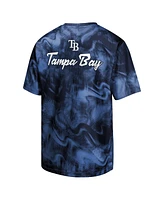 Outerstuff Big Boys and Girls Light Blue/Navy Tampa Bay Rays Pinch Hitter T-Shirt