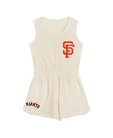 Outerstuff Toddler Cream San Francisco Giants Power Tank Romper