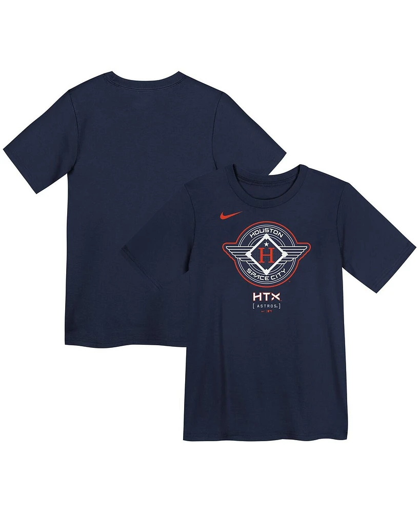 Nike Preschool Navy Houston Astros 2025 City Connect T-Shirt