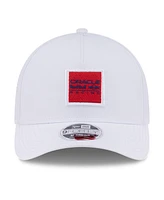 New Era Men's White Red Bull Racing A-Frame 9FORTY Adjustable Hat