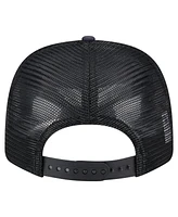 New Era Men's Black Arizona Diamondbacks Adventure Drinks Pattern 9SEVENTY Stretch-Snap Hat