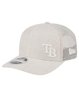 New Era Men's Light Beige Tampa Bay Rays Flawless 9SEVENTY Stretch-Snap Hat