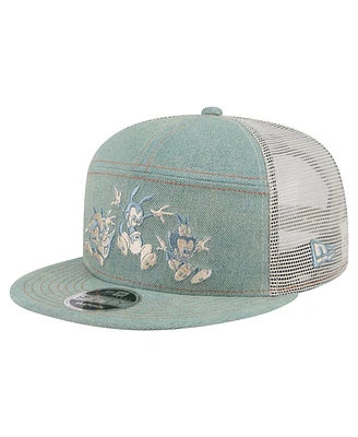 New Era Men's Blue Animaniacs Denim 9FIFTY Snapback Hat