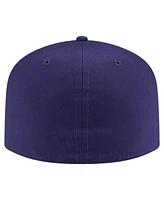 New Era Men's Navy La Galaxy Color Pack A-Frame 59FIFTY Fitted Hat