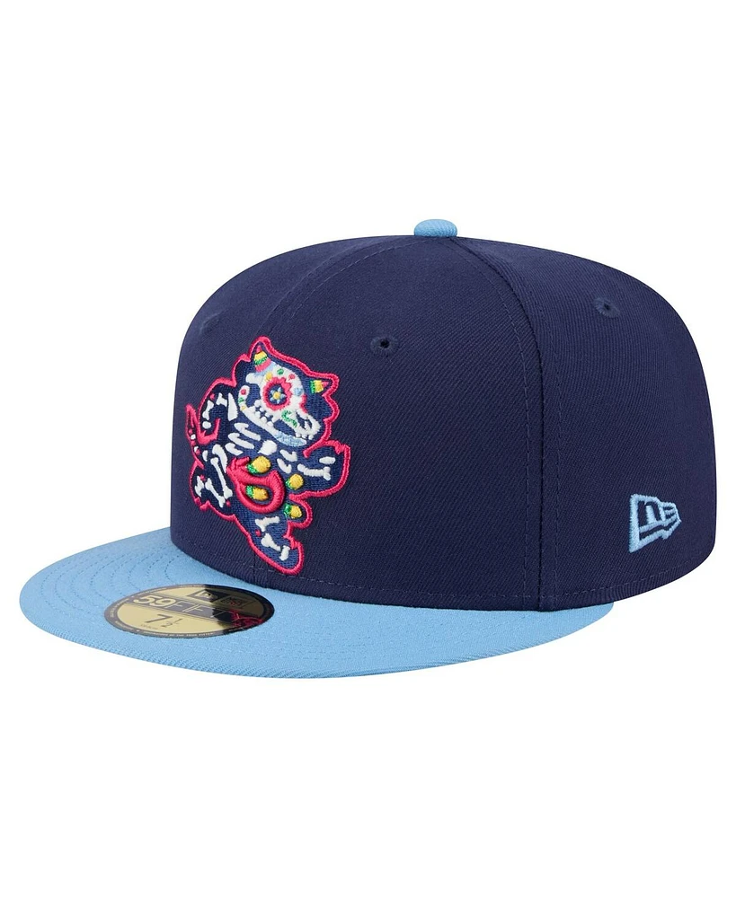 New Era Men's Navy Wisconsin Timber Rattlers Copa de la Diversion 59FIFTY Fitted Hat