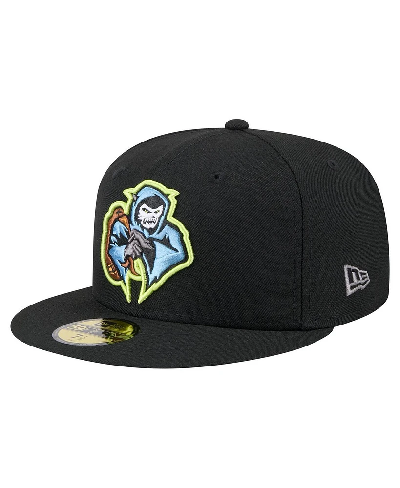 New Era Men's Black Inland Empire 66ers Copa de la Diversion 59FIFTY Fitted Hat