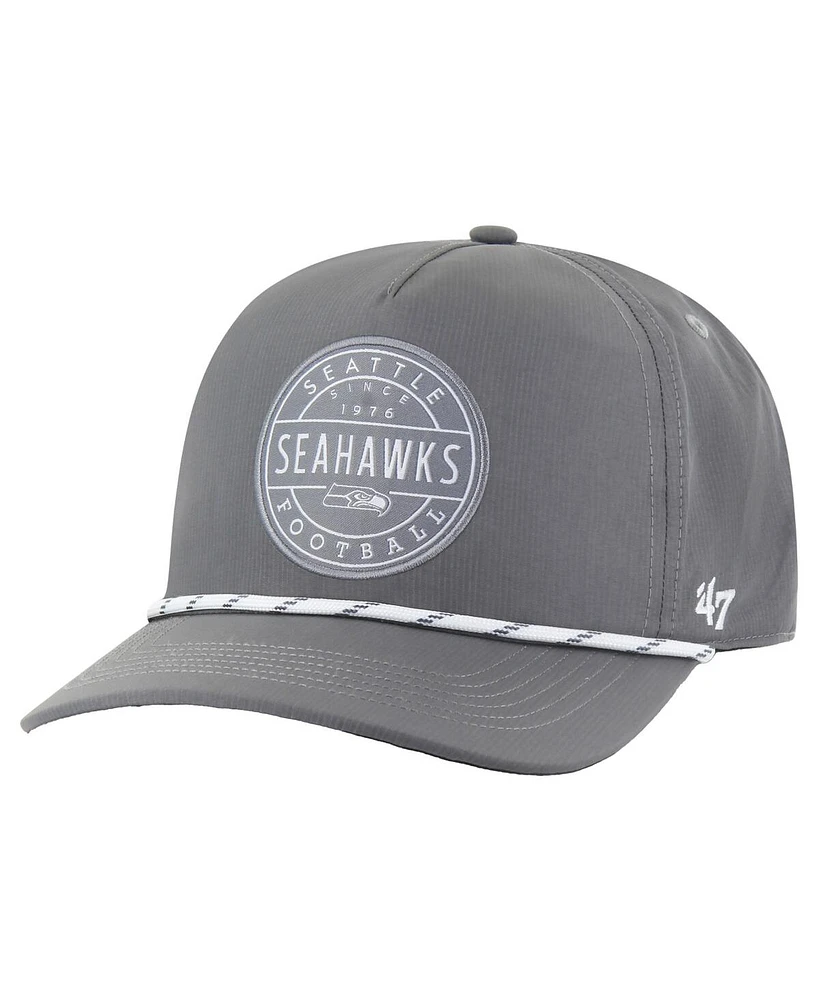 '47 Brand Men's Gray Seattle Seahawks Suburbia Hitch Adjustable Hat