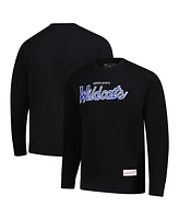Mitchell & Ness Men's Black Kentucky Wildcats Elite Script Pullover Sweatshirt