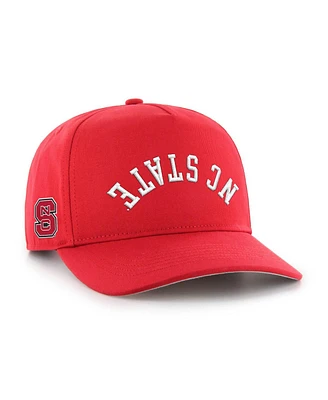 '47 Brand Men's Red Nc State Wolfpack Flip Script Hitch Adjustable Hat
