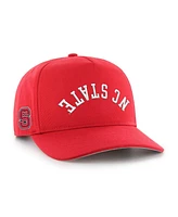 '47 Brand Men's Red Nc State Wolfpack Flip Script Hitch Adjustable Hat