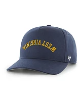 '47 Brand Men's Navy West Virginia Mountaineers Flip Script Hitch Adjustable Hat