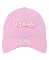 New Era Women's Pink Atlanta Braves Mother's Day 9TWENTY Adjustable Hat