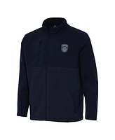 Antigua Men's Navy San Diego Fc Daily Fused Full-Zip Jacket