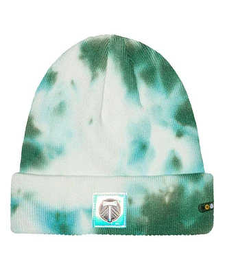 Fan Ink Men's Portland Timbers Psychedelic Tie-Dye Cuffed Knit Hat