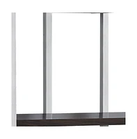 Metal 4-Tier Bookshelf – Open Shelving Unit for Home or Office