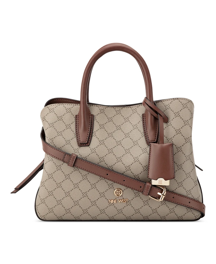 Nine West Lakelyn Medium Satchel Bag