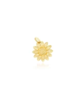 The Lovery Gold Sunflower Charm 14K Gold